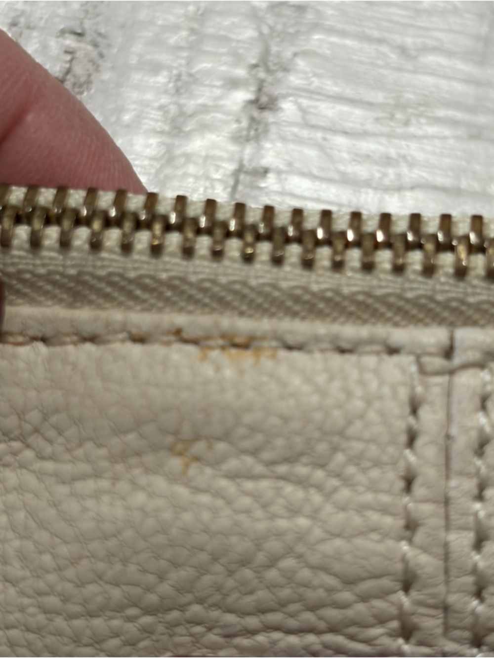 Kate Spade Ginnifer La Casita Hobo Bag Cream Leather Purse Shoulder Bag Pockets - Picture 4 of 14